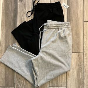 High-wasted pull-on ankle pants- Old Navy, size Large- 2 pairs